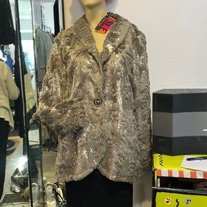 ISLE by Melis Kozan .  glittery jacket.  Size XL& L
